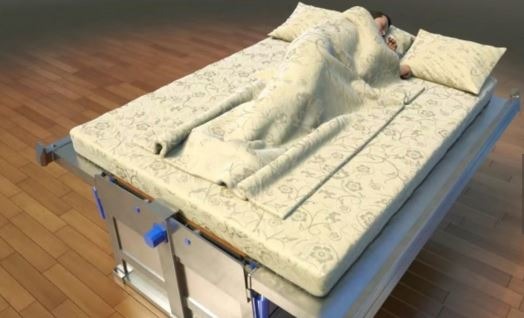 Un lit qui vous protège d’un tremblement de terre