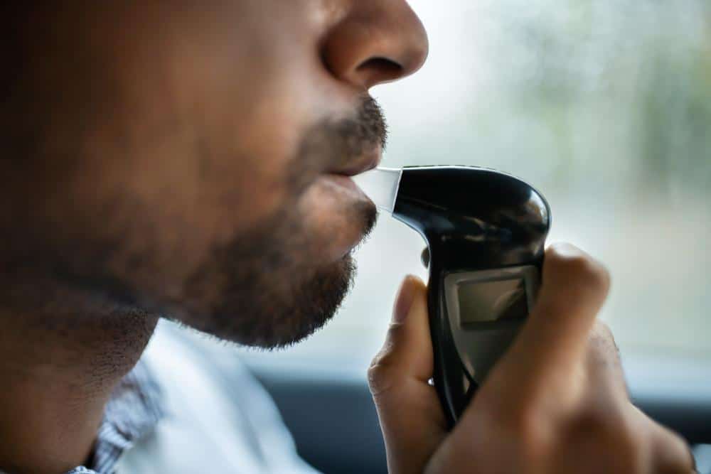 Een alcoholslot om de wagen te kunnen starten