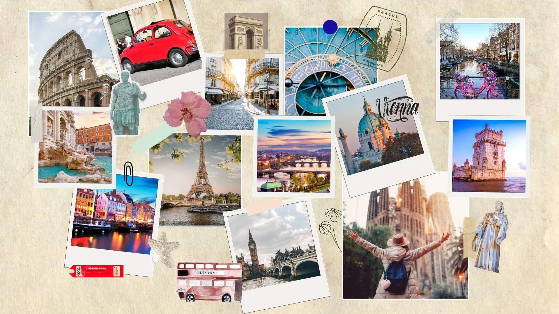 Europa: enkele mooie steden om met kinderen te bezoeken