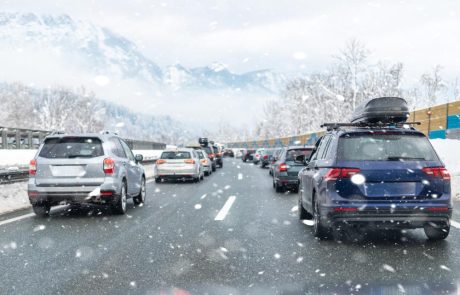 Het verkeer naar de Alpen deze winter (2022)