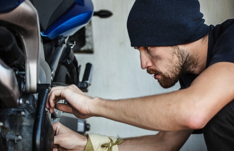 L’entretien de printemps de la moto